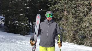 2019 ATOMIC Vantage Ti Ski Test with Kevin from PugSki