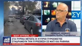 Μαρτυρία επικεφαλής κυπριακής αποστολής στην Ελλάδα