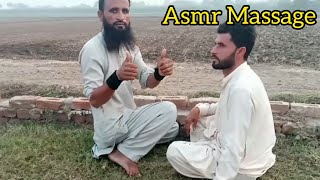 Asmr massage head and back massage || Duplicate bengali baba massage