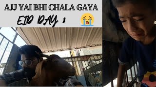 Alvida mere shezady Rip 😭💔 || Eid Vlog || Bakray ki qurbani || My Goat Sacrifice || Happy Eid Wish❤