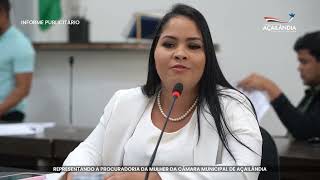 VEREADORA THAIS BRITO RECEBEU EM SÃO LUÍS UMA PREMIAÇÃO QUE CONTEMPLA A PROCURADORIA DA MULHER