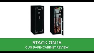 Stack On 16 Gun Safe & Cabinet Review SS-16-MB-C