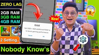 3Gb Extra VR RAM in Any Phone Using 1 Trick | Boost Gaming Processor Performance Tutorial Tips