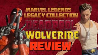 Marvel Legends Legacy Collection Deadpool and Wolverine Review Compilation