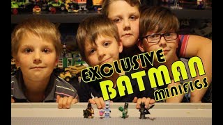 LEGO Bricktober Exclusive Batman Minifigs Review