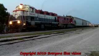 DGNO 48 cars cross the lake at Rockwall, Tx. 08/10/2013 ©