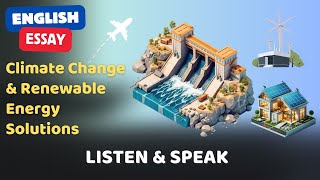 English Essay | Climate Change and Renewable Energy Solutions | English Listening Practice