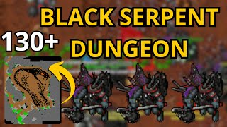 HUNT LOW LEVEL 150+ BLACK SERPENT DUNGEON 600K/H 100K PROFIT -RUBINOT