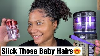 How I Lay My Baby Hairs