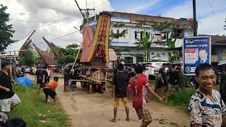 Beginilah Cara Orang Toraja Membawah JENAZAH Ke Pemakaman. Ritual Rambu Solo' TORAJA