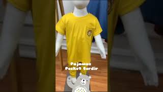 Pajamas Pocket Bordir