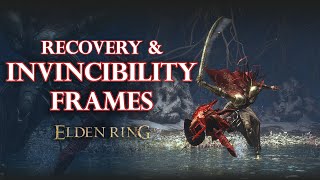 Elden Ring - Invincibility Frames and Recovery Frames (Rolls, Quickstep, Bloodhound Step...)