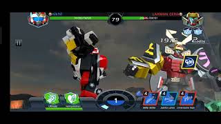 spd delta megazord vs samurai battlefield megazord #powerrangers #game #robot #battle #game #gamepla