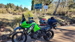 A cheeky trip down to Penrose State Forest on the KLR650