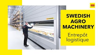 Optimisation du stockage de l’entrepôt chez Swedish Agro Machinery