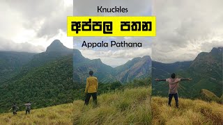 අප්පල පතන | Appala Pathana | Knuckles Mountain Range | Appala Pathana Camping | Meemure