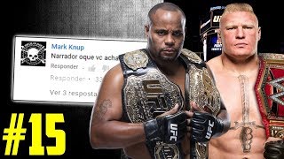 UFC X WWE | RESPONDENDO COMENTÁRIOS #15