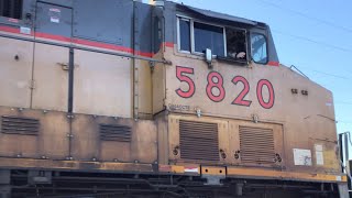 UP 5820 North MCBSS Friendly Wave (1/24/21)