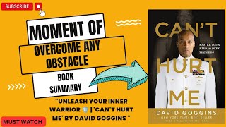 "Breaking Barriers with David Goggins 🏃 | 'Can't Hurt Me' - Book Overview" #breakingbarriers #gain