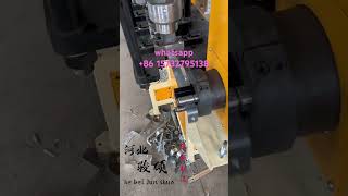 Flat iron hoop machine, automatic numerical control pipe clamp machine