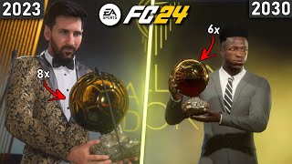 SIMULEI OS PRÓXIMOS *15 BOLA DE OURO* - EA Sports FC 24!