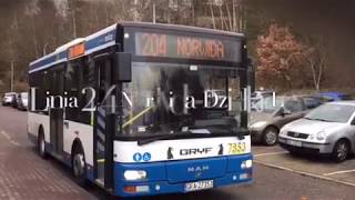 Autobusem po GDYNI Linia 204 część 1 (Norwida - Działki Leśne) #7853