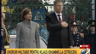 Klaus Iohannis a ajuns la Palatul Cotroceni ( HD )