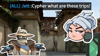 Cypher is trolling