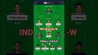 IND-W  vs SA-W GL Team 🔥. ind-w vs sl dream11 prediction...