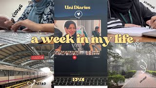 A College Week In My Life || Uni Diaries Ep.01📚🏫🎓