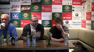 Pressekonferenz ESVK vs. EHC Freiburg am 04.04.2014 (Wir sind Kaufbeuren)