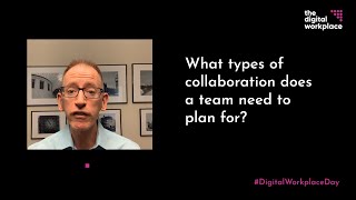 What types of collaboration does a team need to plan for?