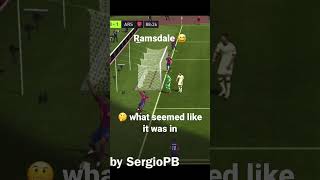 Ramsdale saves the day on Fifamobile #gaming #shorts #fifamobile2023