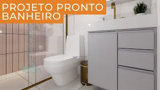 Banheiro Moderno Planejado │509