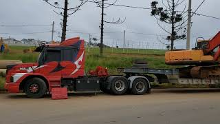 Guincho pesado, Scania 142 HW, prancha, K5 GUINCHOS