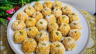 How to make Carrot Ladoo Recipe | quick & easy dessert | Everydayfood