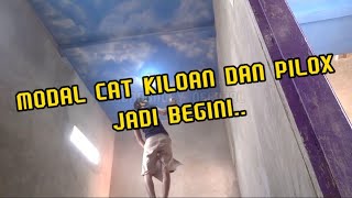 CARA MODIF LANGIT MODAL CAT KILOAN SAMA PILOX GUYS || DAILY VLOG || BANGNOEY ||