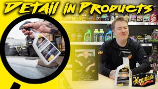 Meguiar's WATERLESS WASH AND WAX EXPLAINED | Detail In Products