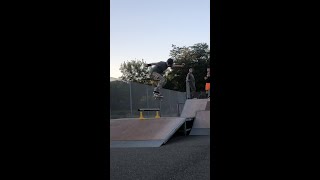 Clean back side lip slide 🛹 | skateboarding #shorts