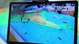 AR Map for Adani at Maritime Global Summit by Zeal Interactive #AR #artechnogy #immersiveexperience