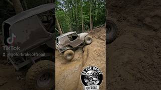 JEEP TRANS LOCKS UP #goforbroke #jeeponly #offroad #rockcrawl #windrock