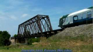 DCTA 110 (new stadler train) at Dallas, Tx. 06/03/2012 ©