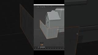 3d tips & tricks in blender-mds design #shorts #animation #blender #ralling #house #lowpoly 😊