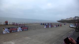 Adrian Atkinson Mitsubishi Evo 6 , Blackpool Promenade 2015