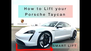 How does Smart Lift work in Porsche Taycan #porsche #taycan #smart #lift #sports #sport #india #usa