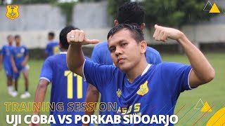 TRAINING SESSION - UJI COBA PSDS VS PORKAB SIDOARJO