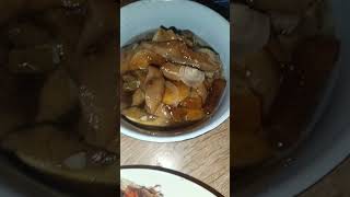 диетический картофан с салом запечённый) #justenjoy #еда #cooking #pashok_tv #отдых