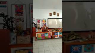 merinding‼️ada lukisan yang tidak biasa dalam pameran seni di sekolah #shorts #lukisan #viralvideo