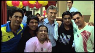 Mauricio Macri en Sunchales