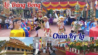 Lễ dâng bông cúng dường chùa Kỳ La Trà Vinh/ Boy Khmer Trà Vinh